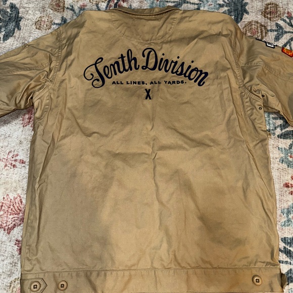 10 Deep Tenth Division Specialist Khaki Mechanic Jacket - Picture 3 of 9